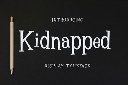 Kidnapped Font