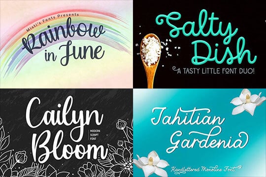 12 Basic Script Fonts for Educators